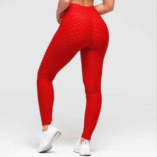 Booty Lifting Anti Cellulite Scrunch Leggings Without Pocket - AXON