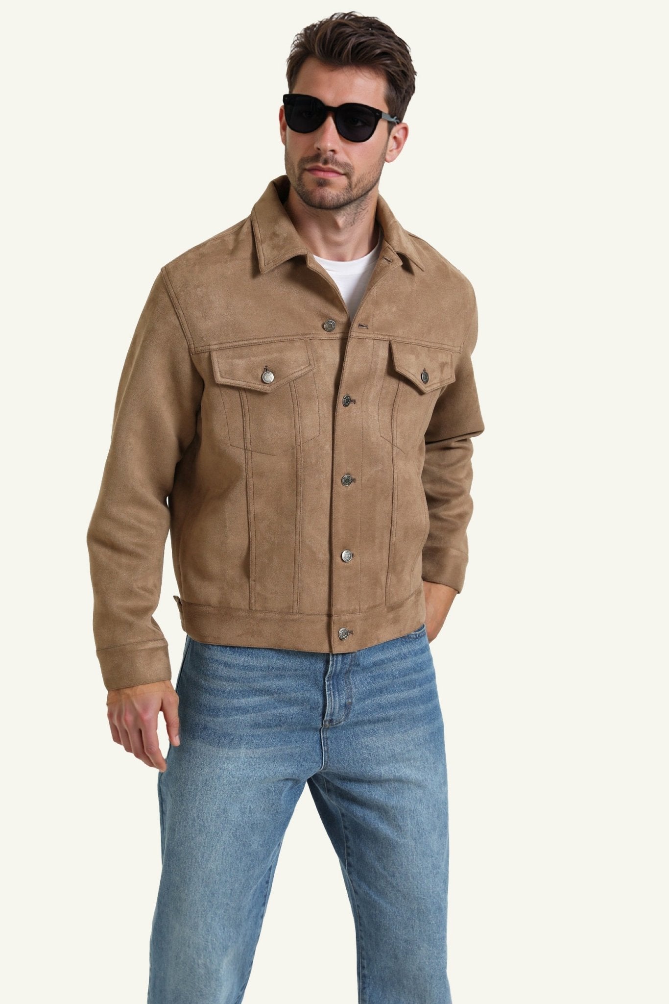 Button - Through Jacket with Pockets - AXON