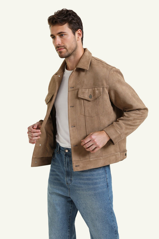 Button - Through Jacket with Pockets - AXON