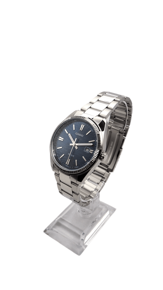 Casio Collection MTP - 1302PD - 2AVEF Herrenuhr 38 mm Edelstahl Neu OVP - AXON