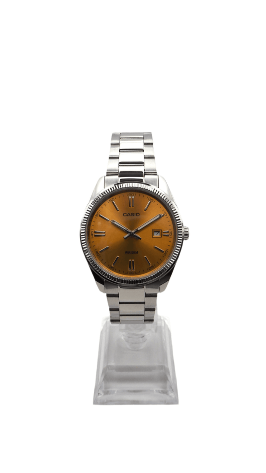 Casio Collection MTP - 1302PD - 9AVEF Herrenuhr 38 mm Edelstahl Neu OVP - AXON