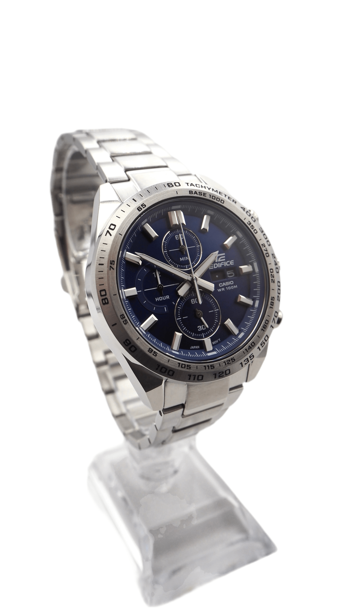 Casio Edifice EFR - 574D - 2AVUEF Chronograph Herrenuhr 42mm Edelstahl Neu OVP - AXON