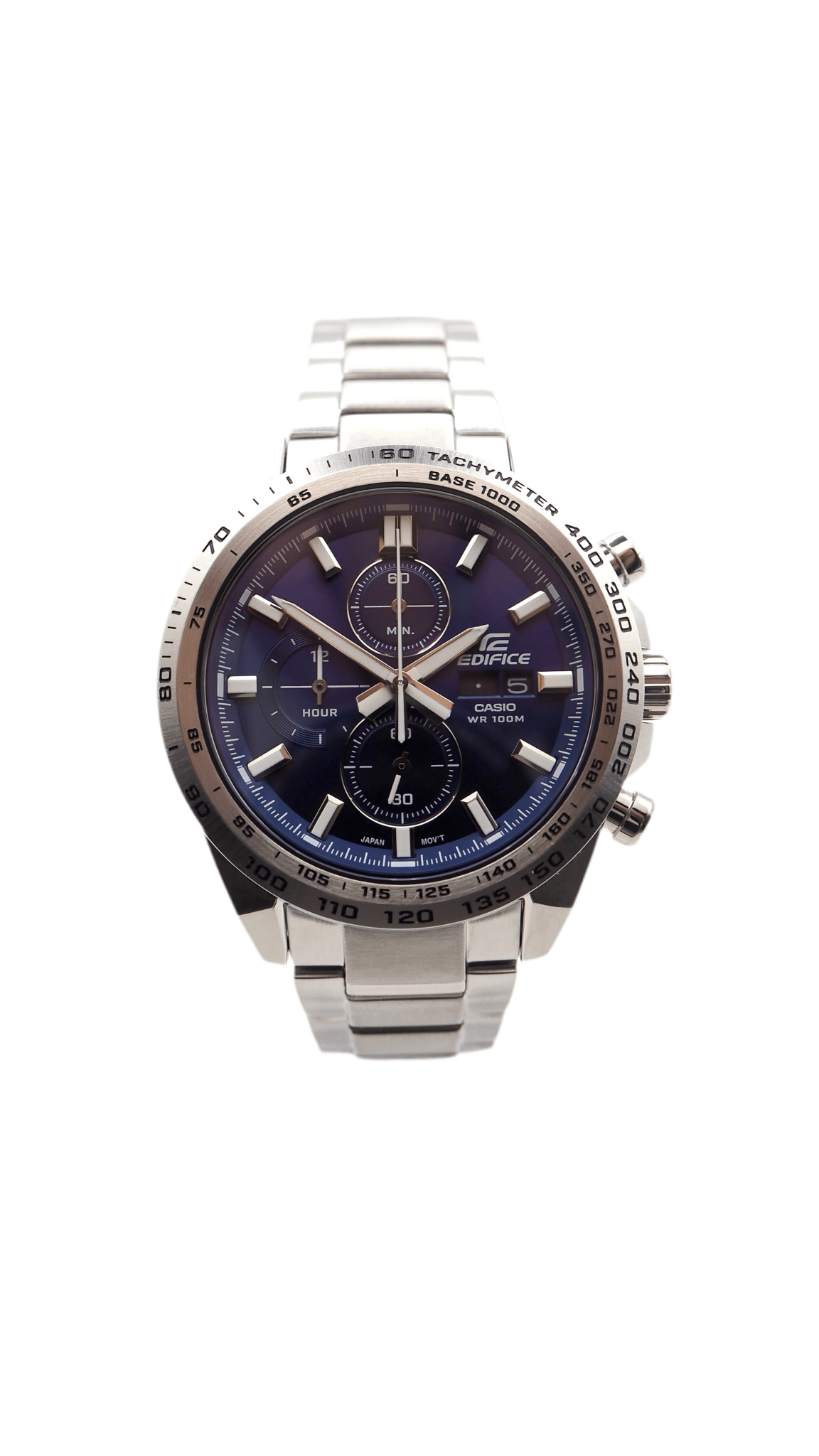 Casio Edifice EFR - 574D - 2AVUEF Chronograph Herrenuhr 42mm Edelstahl Neu OVP - AXON