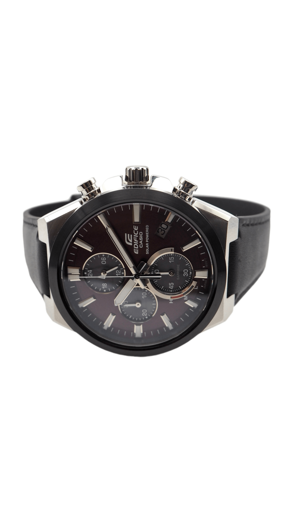 Casio Edifice EFS - S630BL - 5AVUEF Chronograph Solar Herrenuhr 44mm Neu OVP - AXON