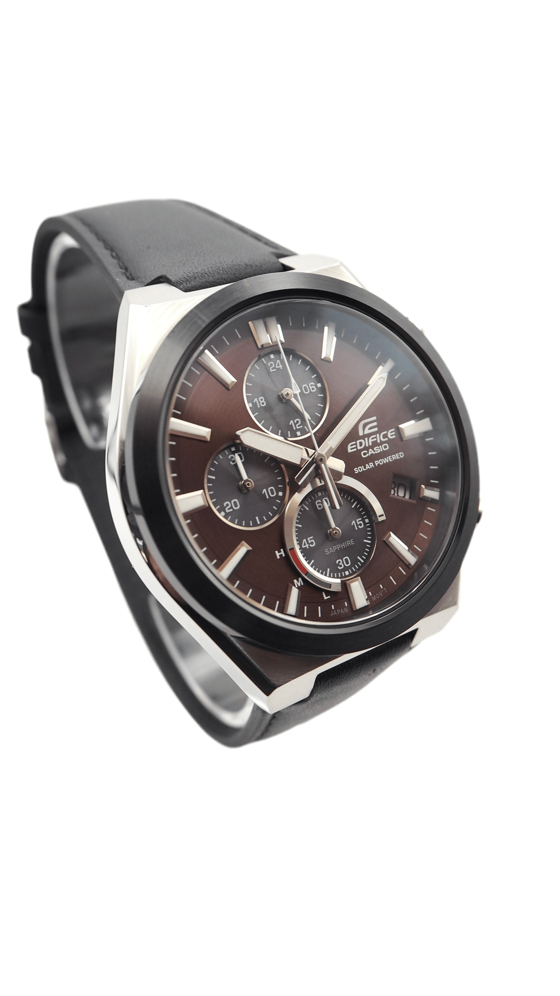 Casio Edifice EFS - S630BL - 5AVUEF Chronograph Solar Herrenuhr 44mm Neu OVP - AXON