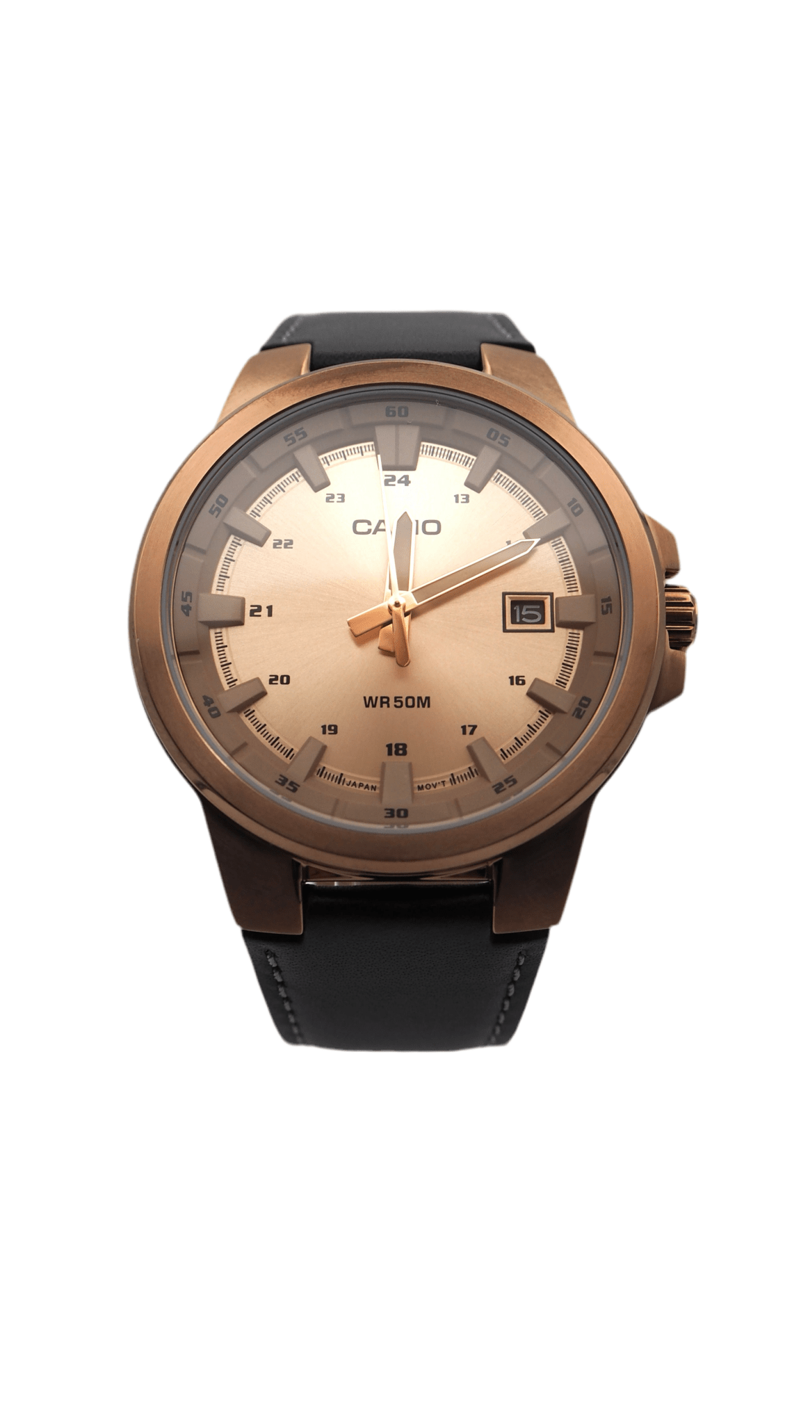 Casio MTP - E173RL - 5AVEF Herrenuhr 42 mm Edelstahl Neu - AXON