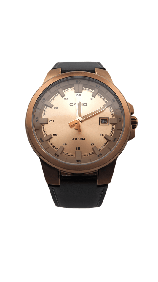 Casio MTP - E173RL - 5AVEF Herrenuhr 42 mm Edelstahl Neu - AXON