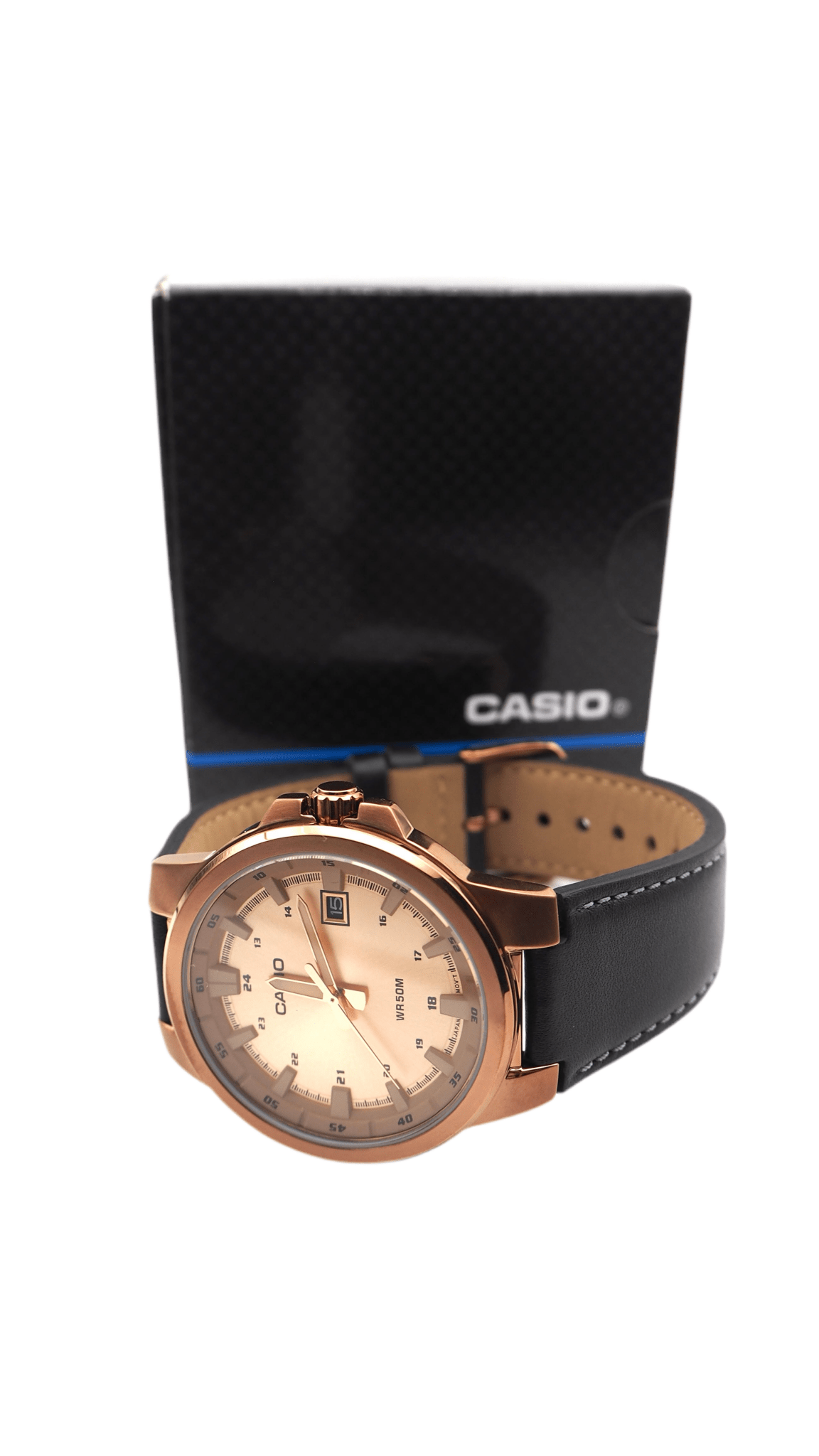 Casio MTP - E173RL - 5AVEF Herrenuhr 42 mm Edelstahl Neu - AXON