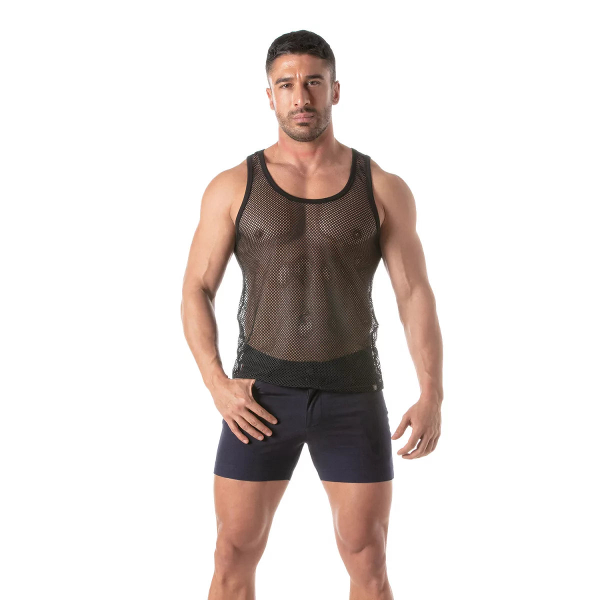 Fish Net Tank Top