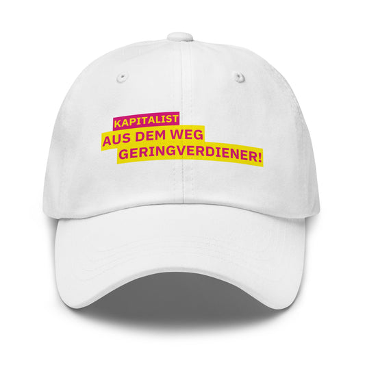 KAPITALIST - AUS DEM WEG GERINGVERDIENER! Cap