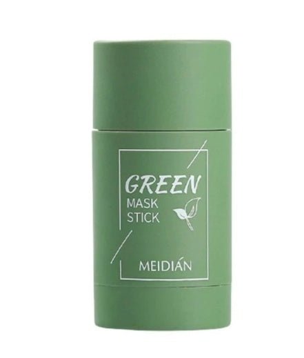 Cleansing Green Tea Mask Clay Stick Oil Control Anti - Acne Whitening Seaweed Mask Skin Care - AXON