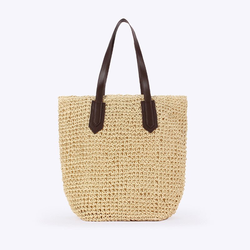 Commuter Straw Women's Fashion Shoulder Bag - AXON
