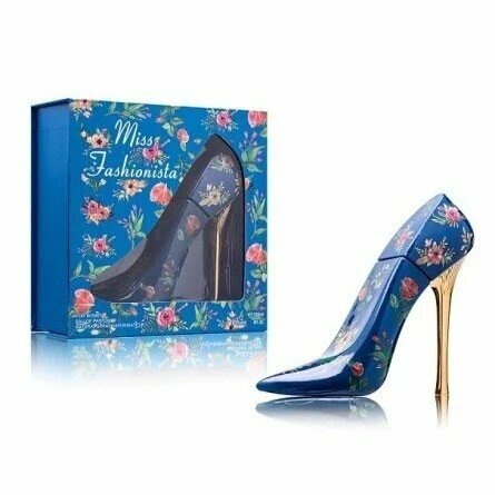 Damen Parfüm » Stiletto mit Blumenmuster 100 ml Eau de Parfum | Tiverton Miss Fashionista Blue