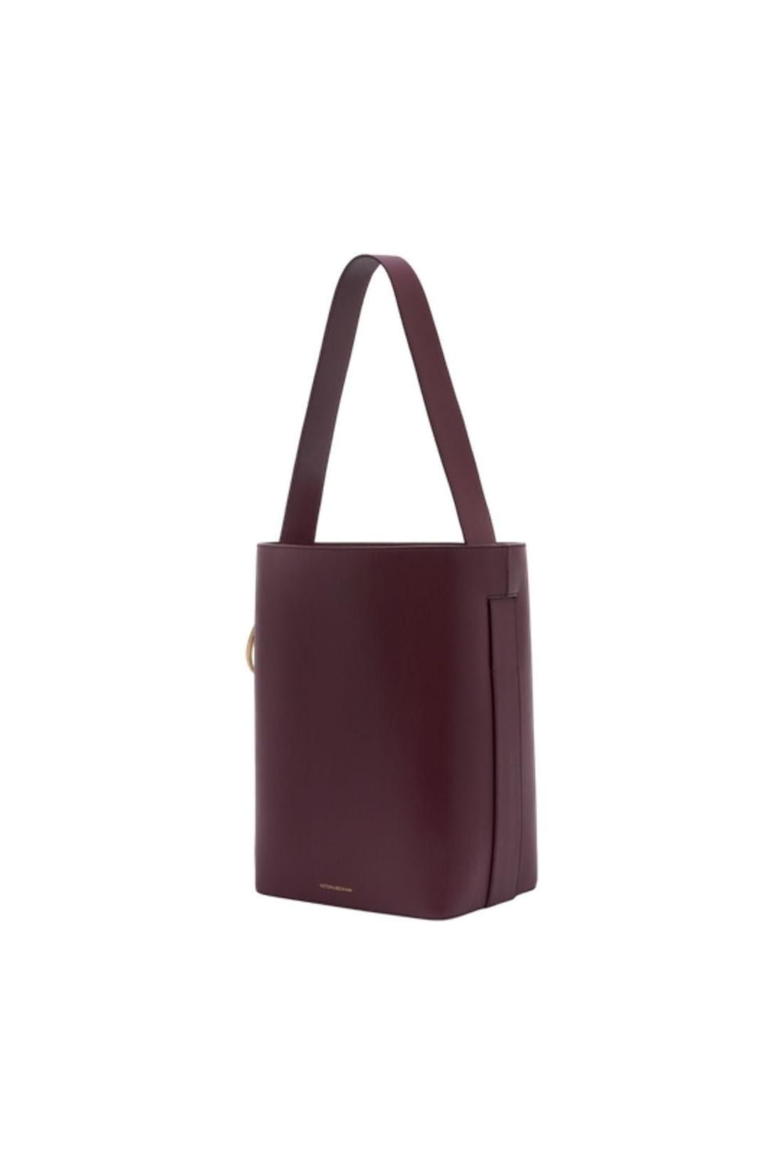 Dia Bucket Cabas - Victoria Beckham - Leder - Bordeaux - AXON