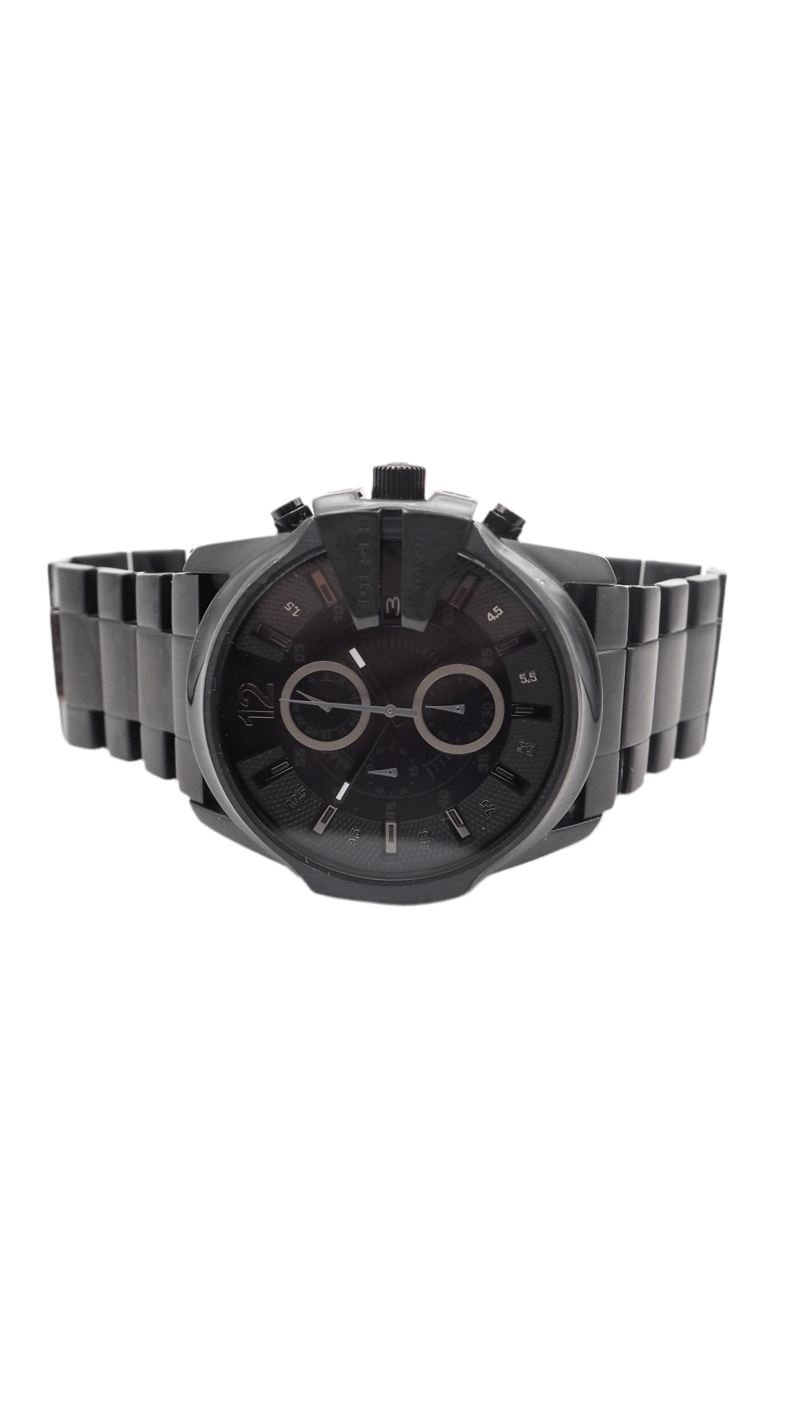 Diesel Master Chief DZ4180 Chronograph Herrenuhr 45 mm Edelstahl Neu - AXON