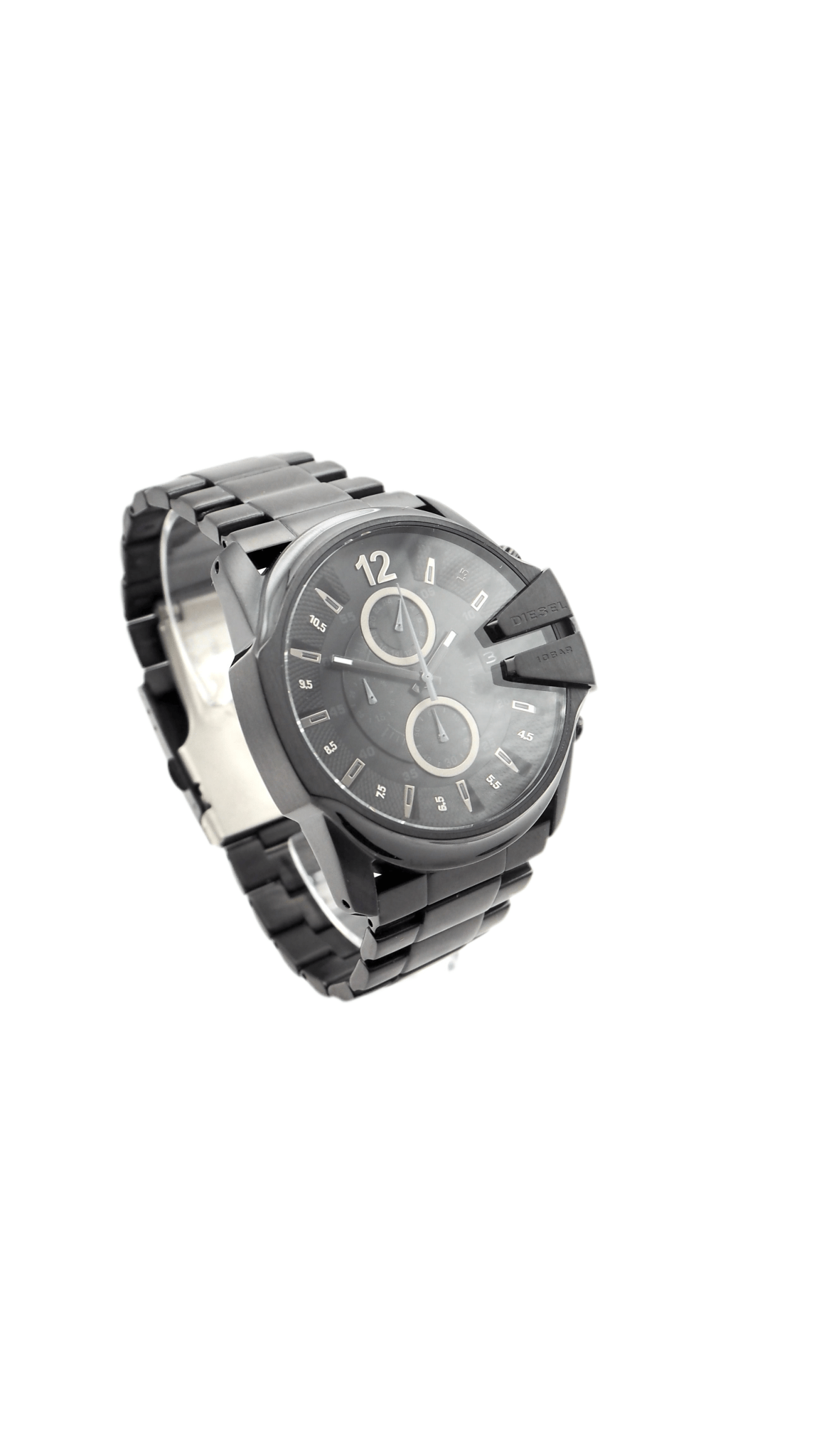 Diesel Master Chief DZ4180 Chronograph Herrenuhr 45 mm Edelstahl Neu - AXON