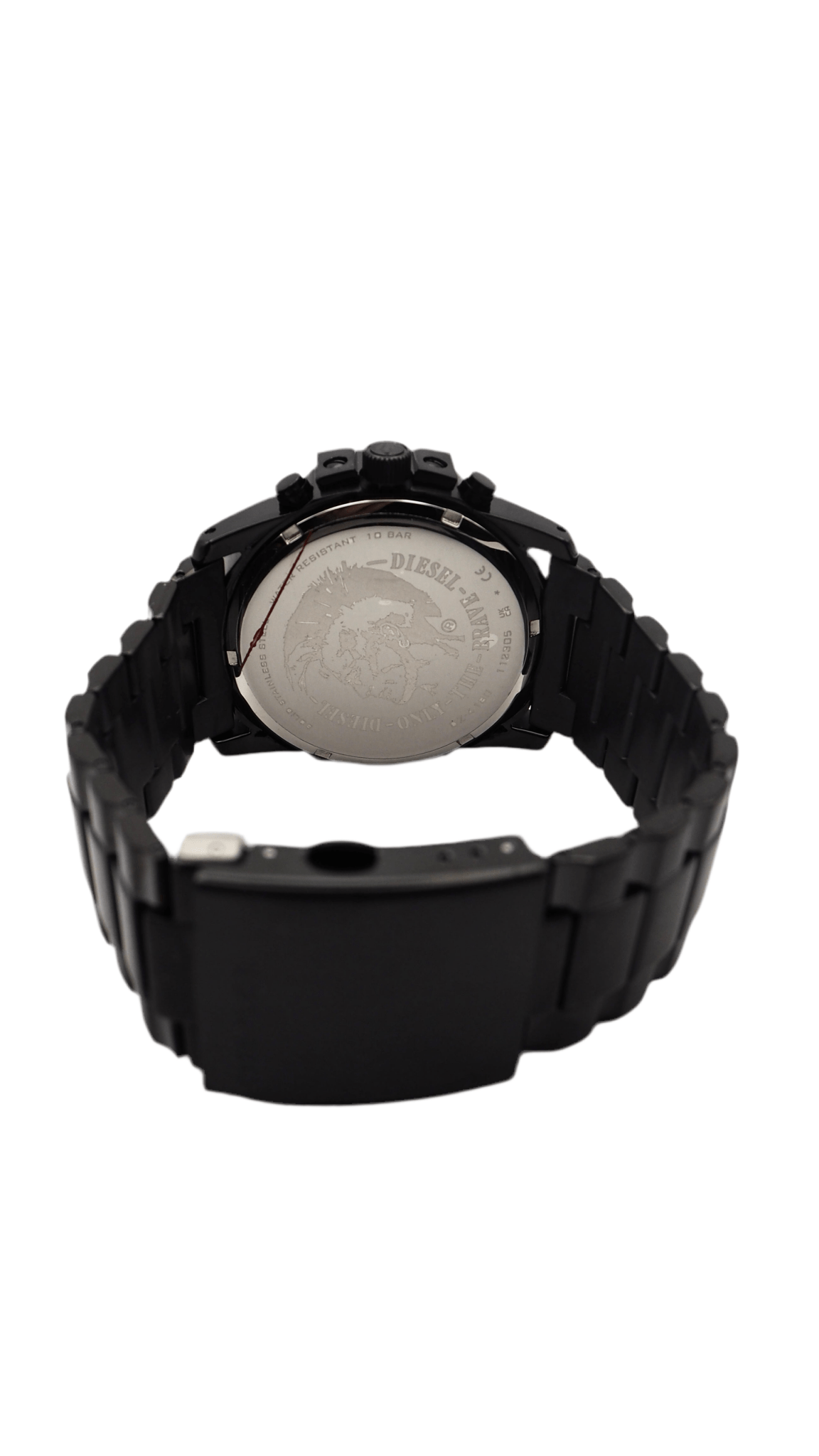 Diesel Master Chief DZ4180 Chronograph Herrenuhr 45 mm Edelstahl Neu - AXON