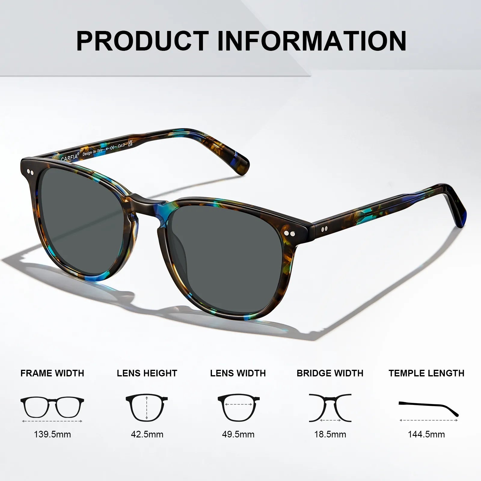 Downey - Blue Brown Swirl - AXON