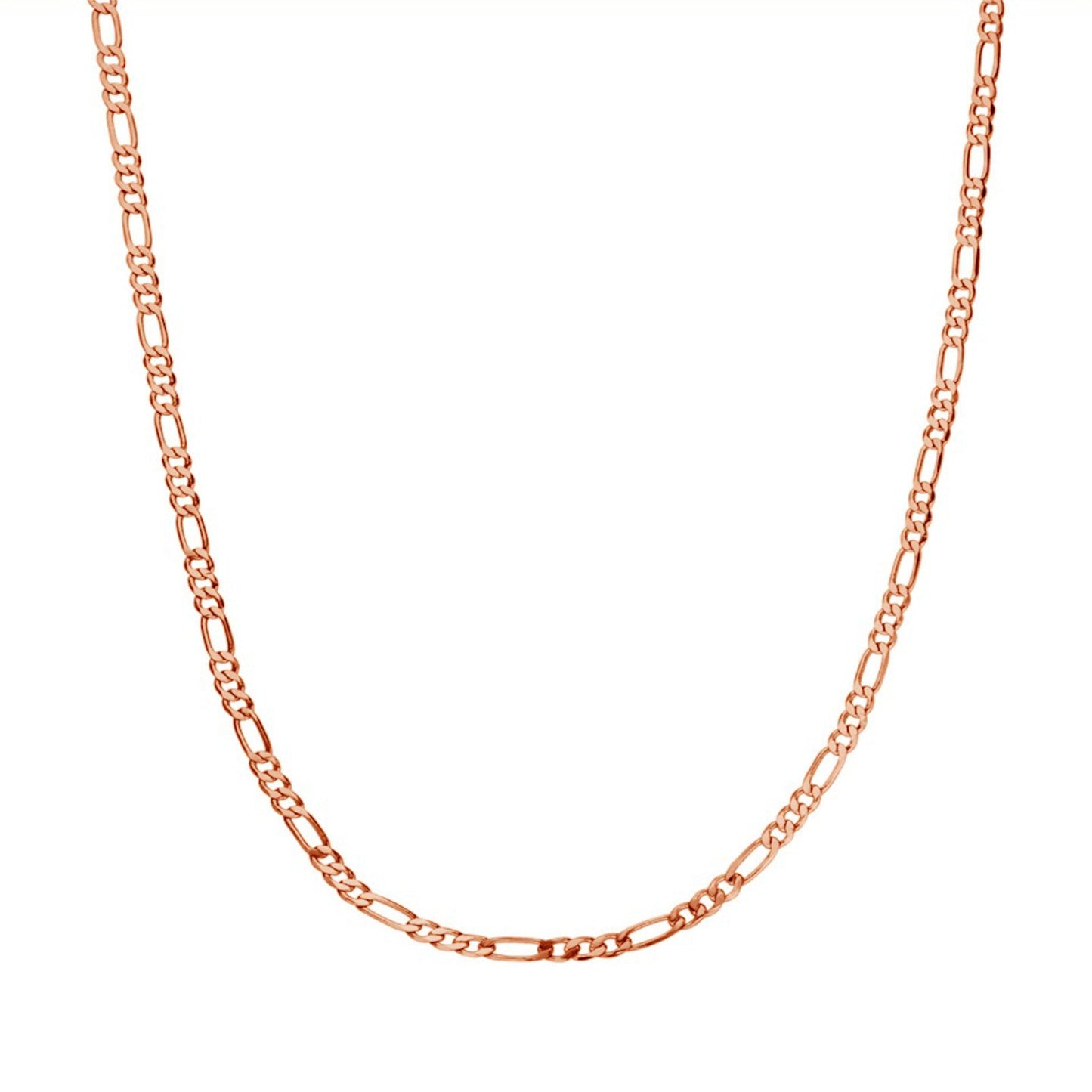 CLASSIC BABY CHAIN NECKLACE ROSE GOLD