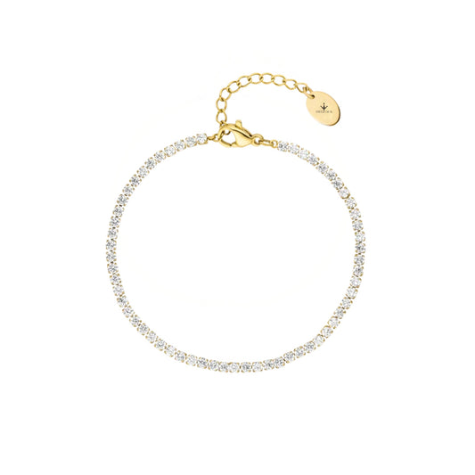 SHINY BRACELET 18K GOLD PLATED