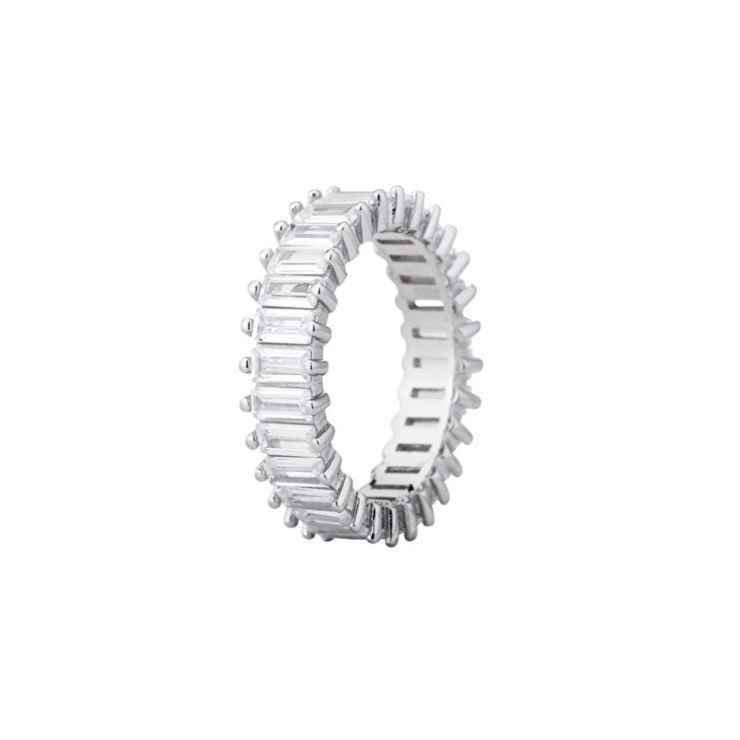 SHINY ICE RING 925 SILVER