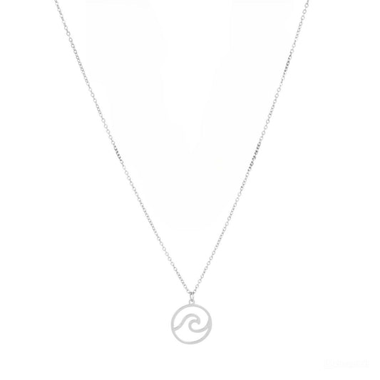 WAVE NECKLACE SILVER