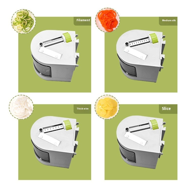 Vegetable Grater Potato Spiral Slicer
