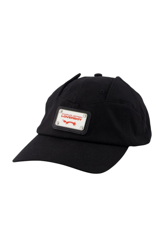 Ears Cap - Charles Jeffrey Loverboy - Baumwolle - Schwarz - AXON