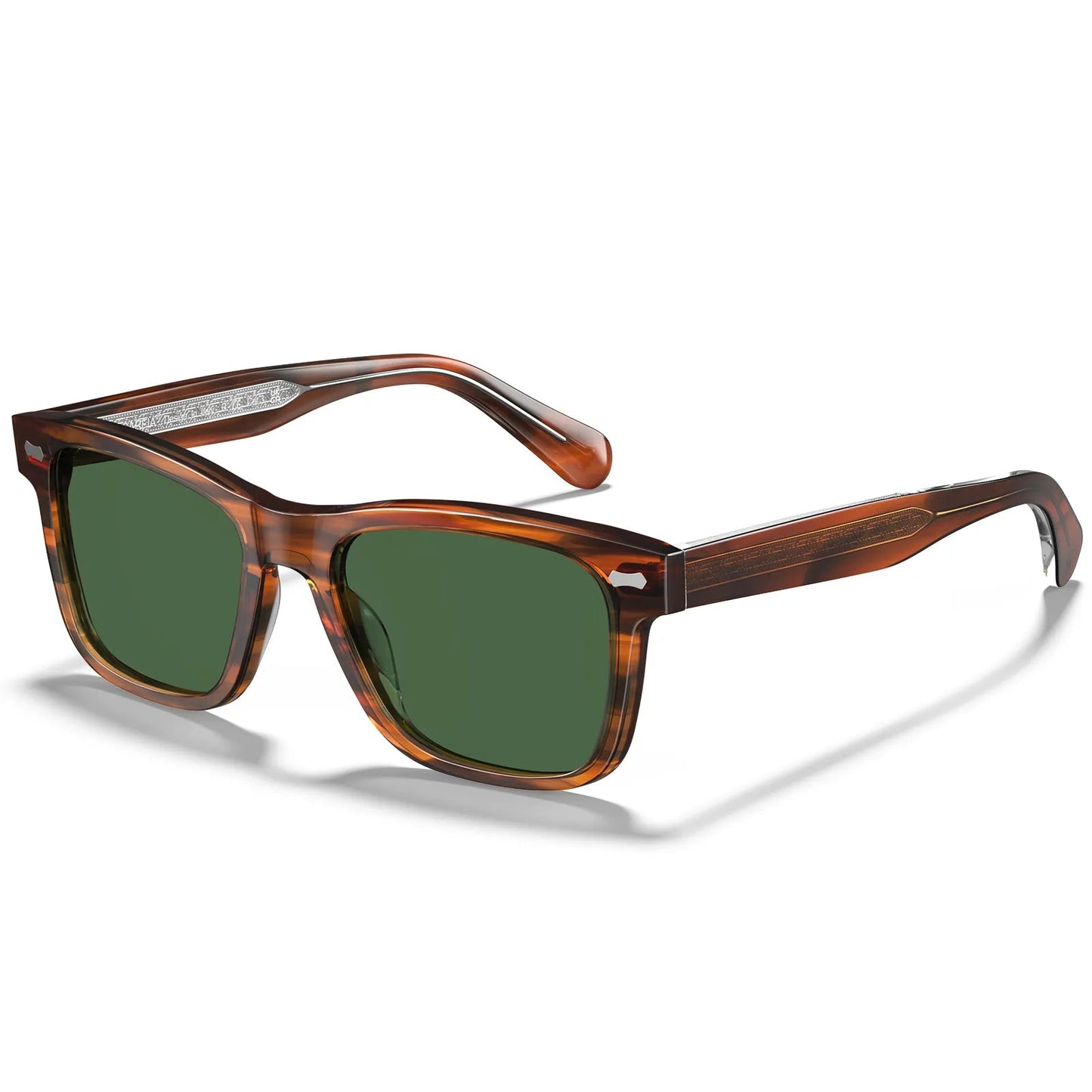 Eugene - Swirl Frame Green - AXON
