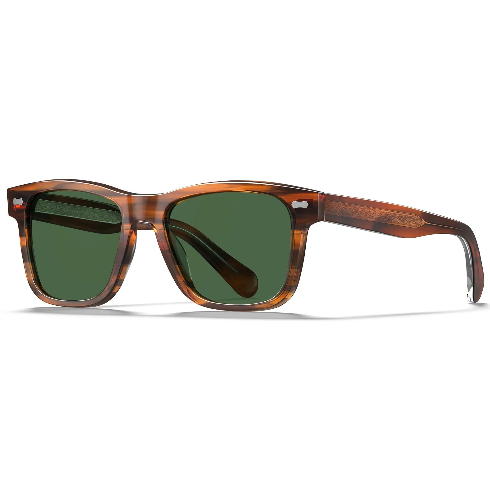 Eugene - Swirl Frame Green - AXON