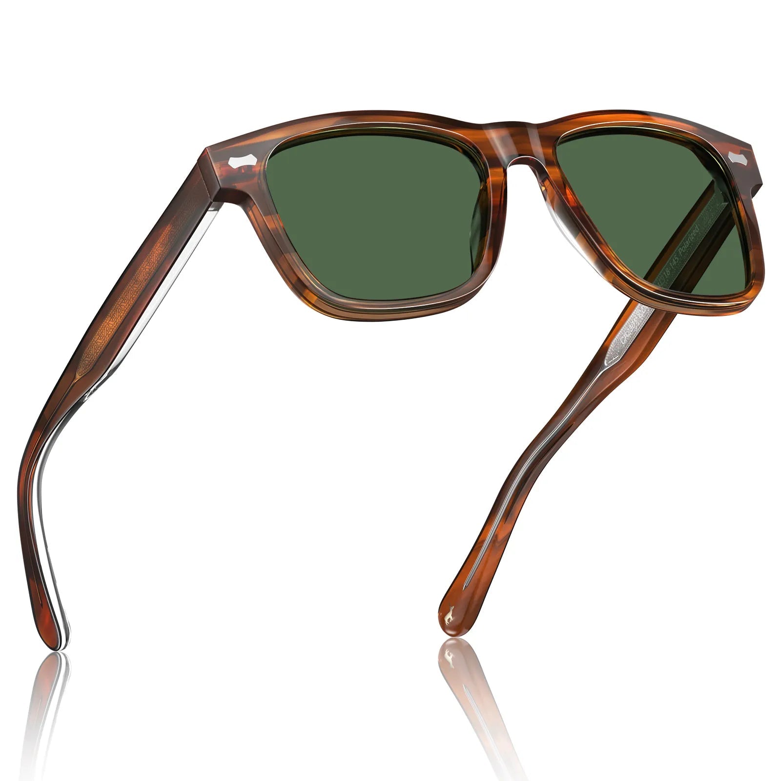 Eugene - Swirl Frame Green - AXON