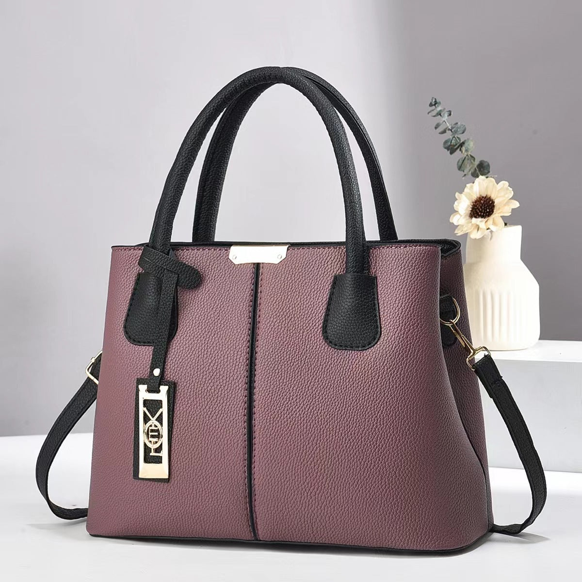 Fashion Handbag Mom Large Capacity Shoulder Bag - AXON