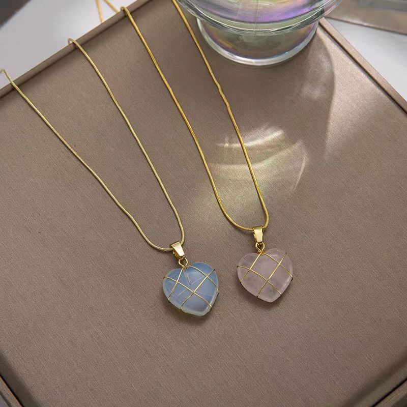 Fashion Moonstone Necklace For Cartoon princes Love Girl Necklace Novelty Jewelry - AXON