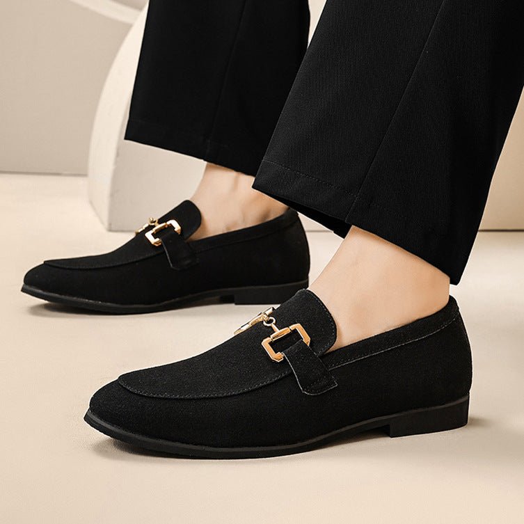 Fashion Personality Suede Leather Shoes Men - AXON