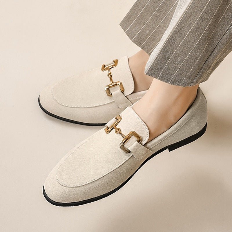 Fashion Personality Suede Leather Shoes Men - AXON