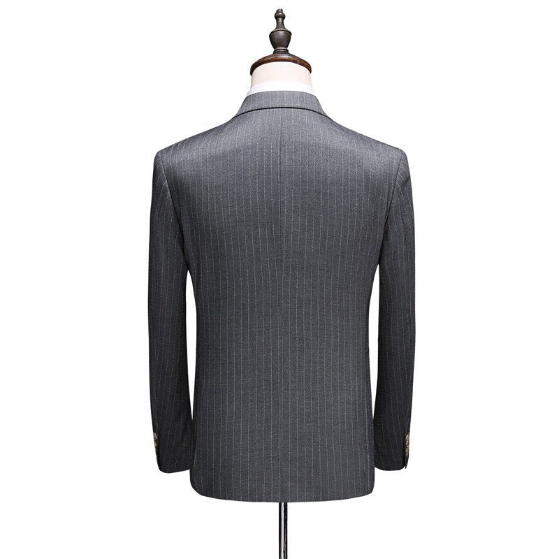 Fashion Simple Men's Double Breasted Suit - AXON