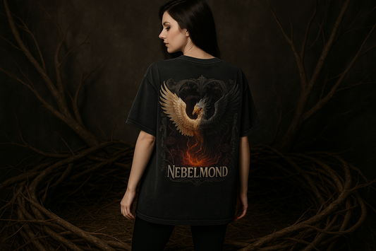 Dark Phoenix | Occult Spirituality Collection | Nebelmond Oversized Shirt