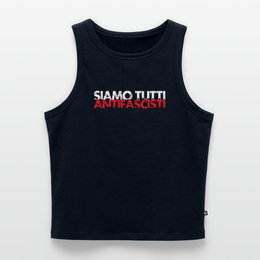 Frauen Cropped Tank Top - Siamo Tutti Antifacisti