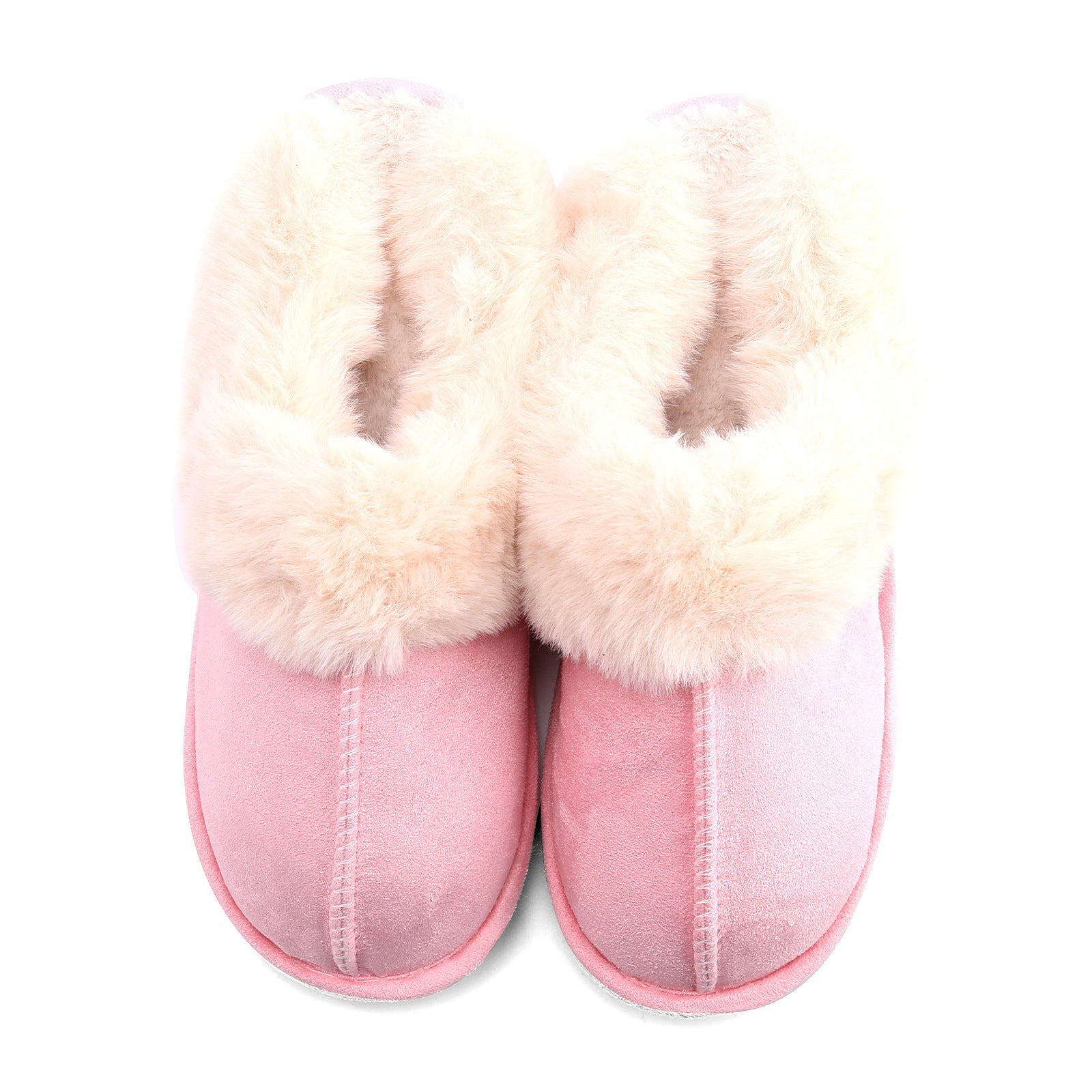 Fur Furry Slippers Women Winter Warm Plush House Shoes - AXON