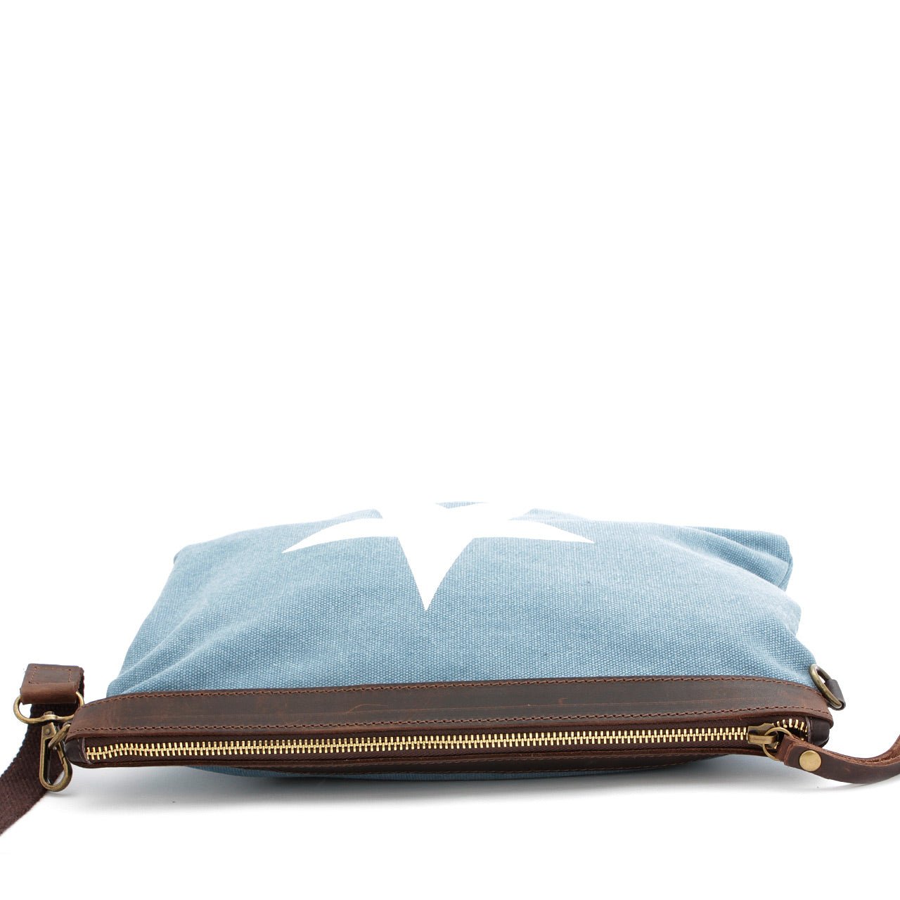 Große Clucht Umhänge Tasche mit Stern Blau - AXON