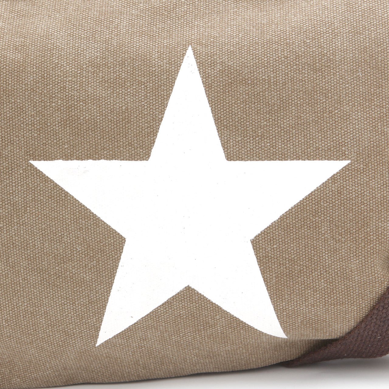 Große Clucht Umhänge Tasche mit Stern Braun - AXON