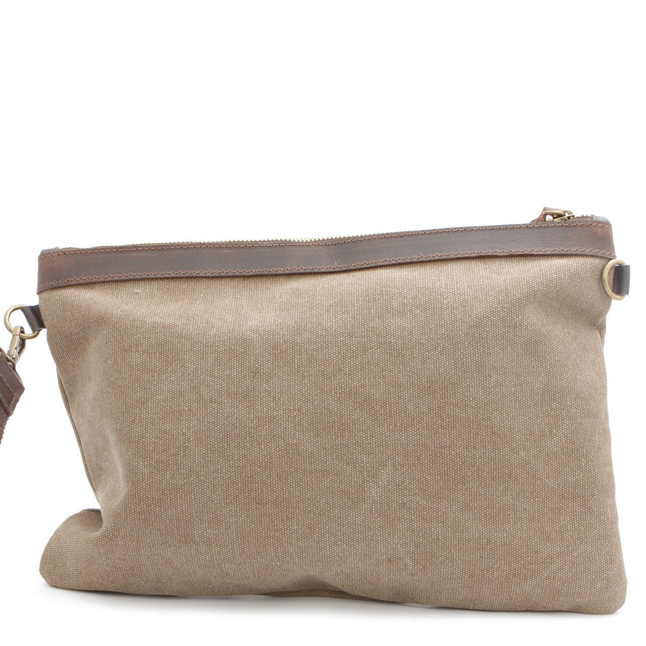 Große Clucht Umhänge Tasche mit Stern Braun - AXON