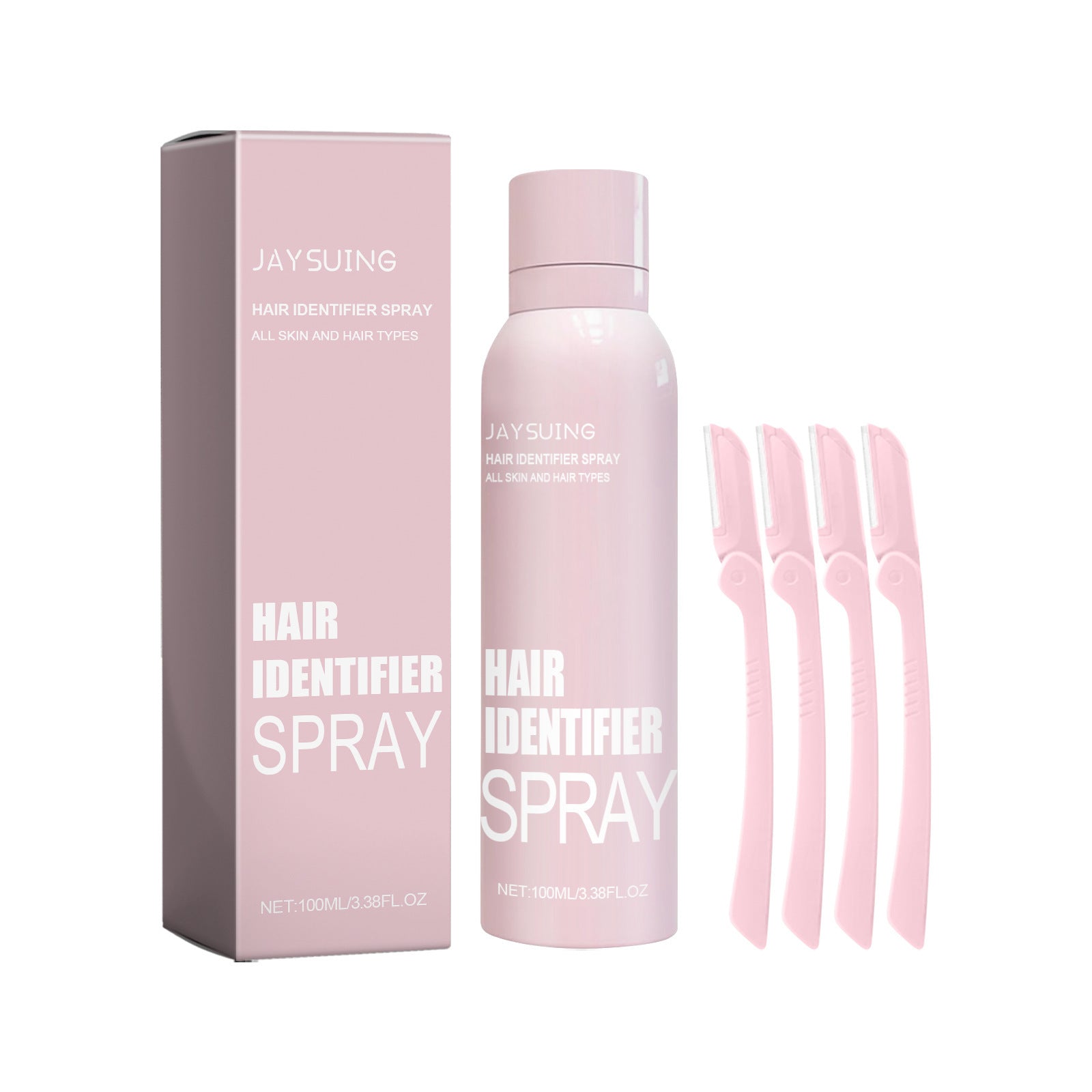 Hair Identifier Spray Set For Face Shaving Moisturizing Dermaplaner Spray For Face Shaving Skin Care - AXON