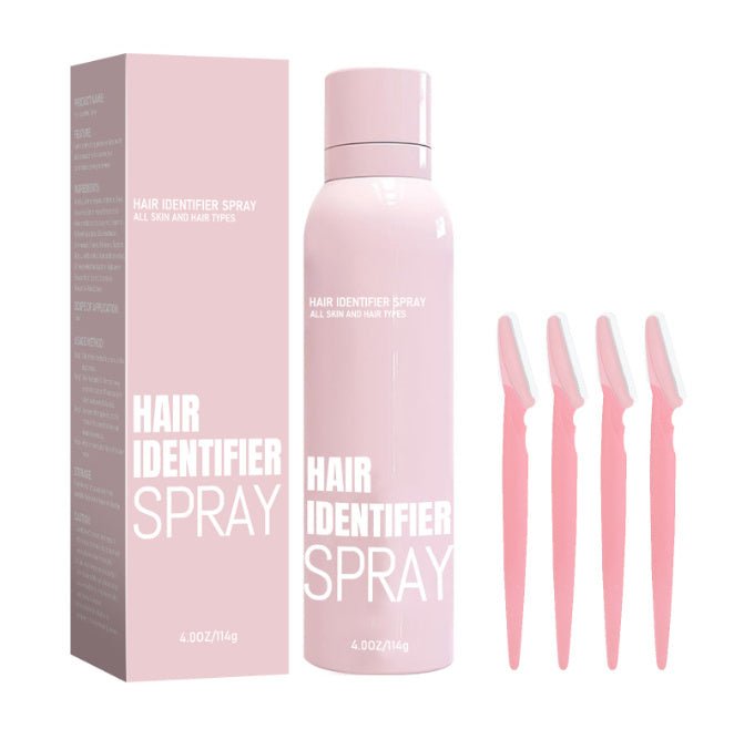Hair Identifier Spray Set For Face Shaving Moisturizing Dermaplaner Spray For Face Shaving Skin Care - AXON