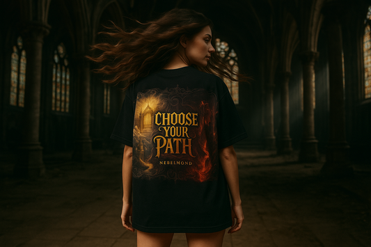 Heaven & Hell | Duality Collection | Nebelmond Oversized Shirt