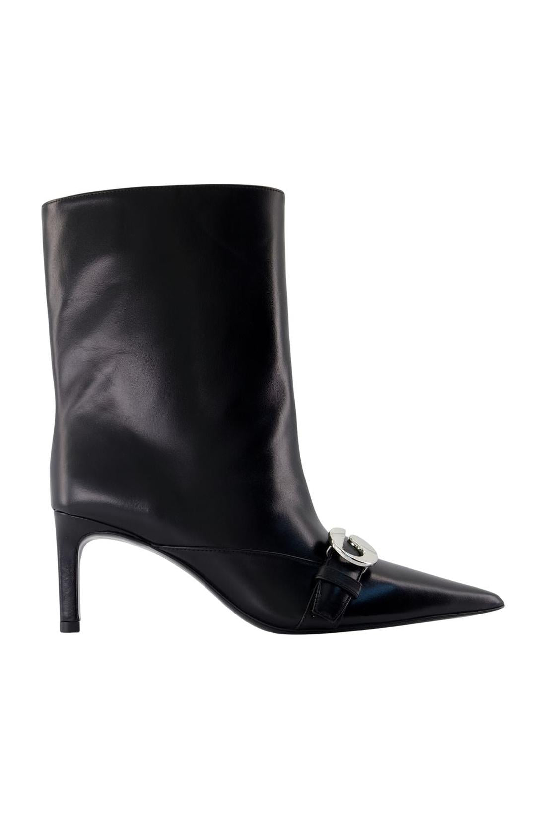 Heeled Belt Stiefeletten - Coperni - Leder - Schwarz - AXON