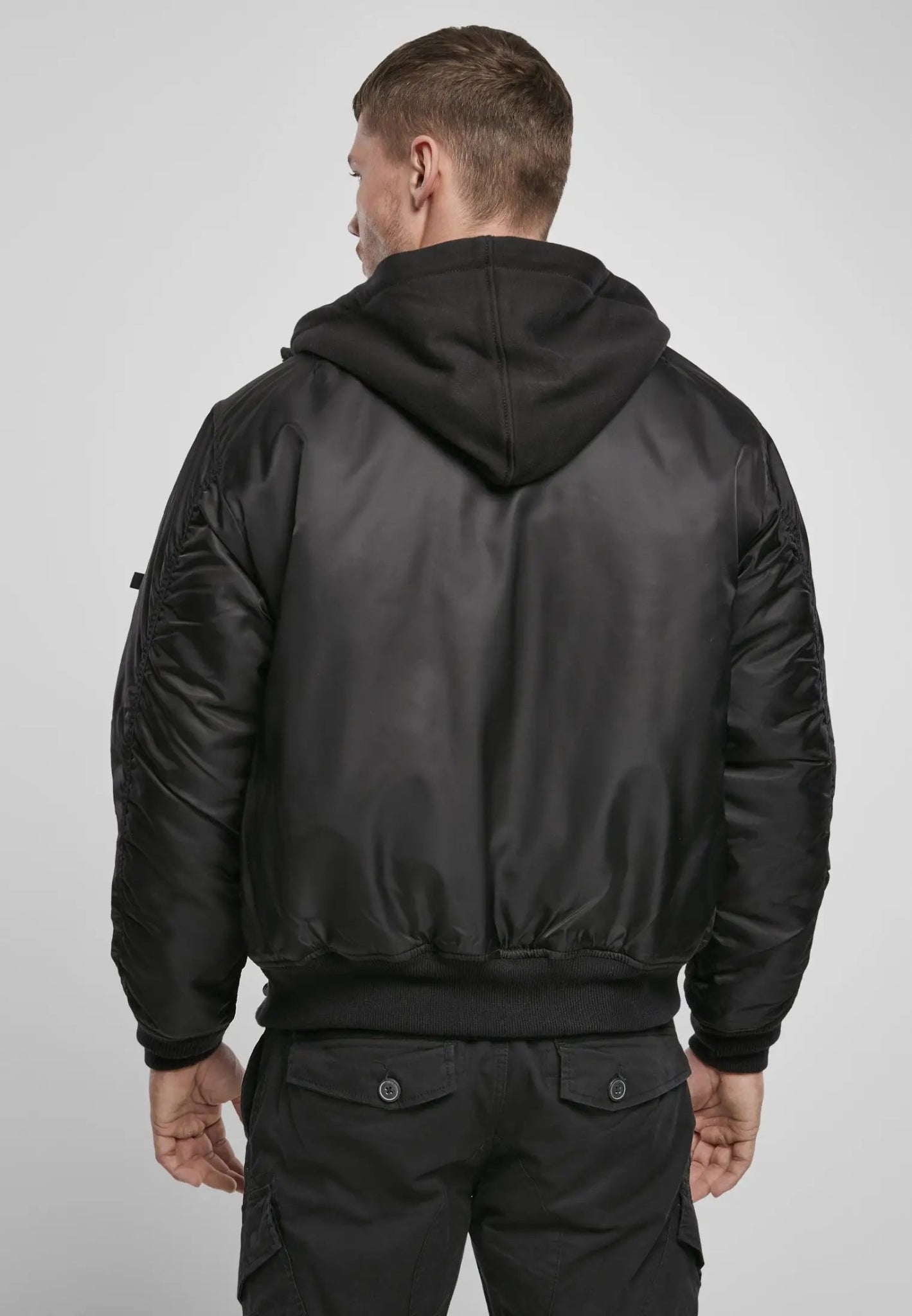 Hooded MA1 Bomber Jacket - AXON