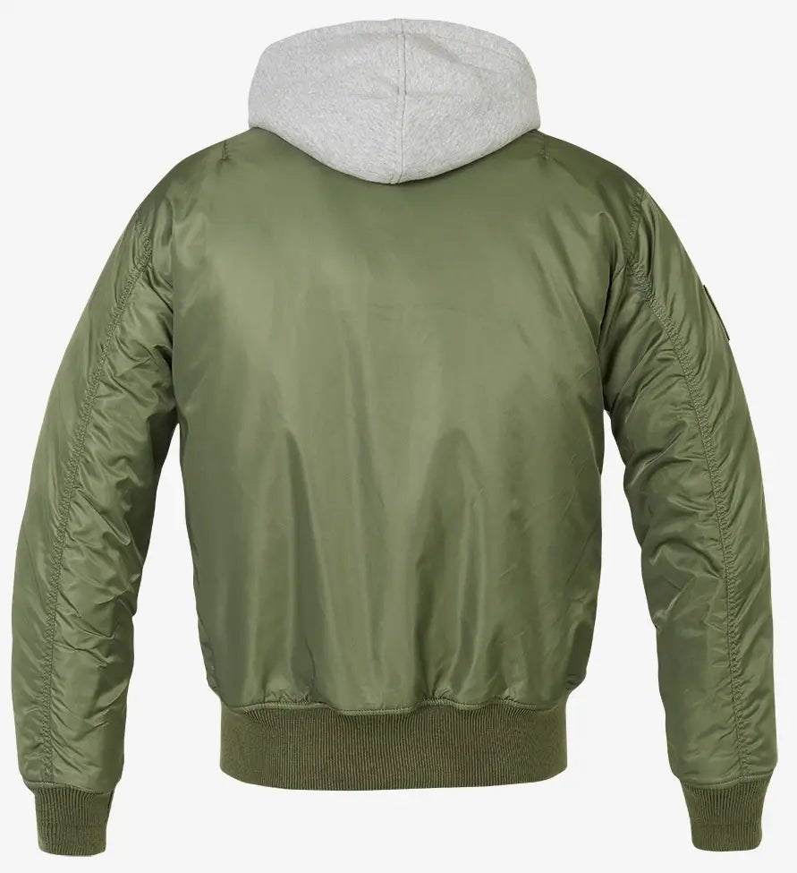 Hooded MA1 Bomber Jacket - AXON