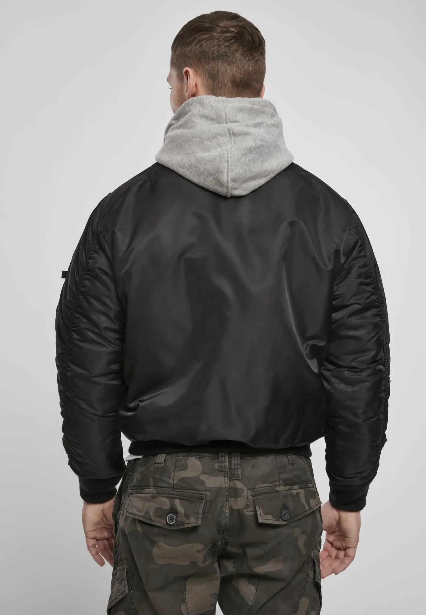 Hooded MA1 Bomber Jacket - AXON