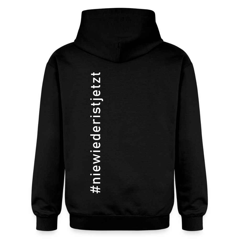 Hoodie Unisex gegen das Vergessen – „Nie wieder ist jetzt“